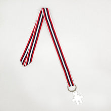 Φόρτωση εικόνας στο εργαλείο προβολής Συλλογής, Χειροποίητο μπρελόκ λαιμού από συνθετικό ιμάντα, μεταλλικό κρίκο και plexi glass διακοσμητικό στοιχείο.