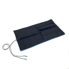 Φόρτωση εικόνας στο εργαλείο προβολής Συλλογής, Χειροποίητη Waldorf κασετίνα από βαμβακερά ύφασματα με θέμα Indigo Blue