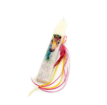 Φόρτωση εικόνας στο εργαλείο προβολής Συλλογής, Πασχαλινή χειροποίητη λαμπάδα για κορίτσι Άλογο