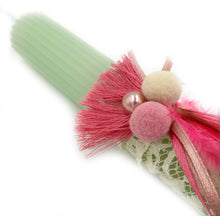 Φόρτωση εικόνας στο εργαλείο προβολής Συλλογής, Πασχαλινή χειροποίητη λαμπάδα για κορίτσι Ονειροπαγίδα