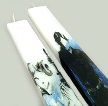 Φόρτωση εικόνας στο εργαλείο προβολής Συλλογής, Πασχαλινές χειροποίητες λαμπάδες για ζευγάρι Star wars